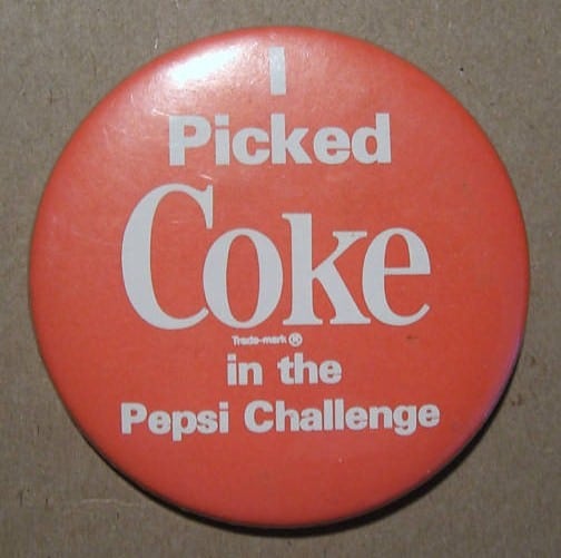 Coke Pepsi Challenge