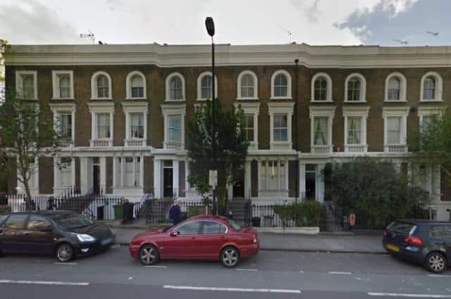 The former home of Idris Elba, located at 7 Wallace Road in London. The home inspired Elba's DJ name. Photo via Google Maps.