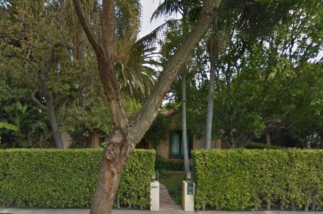 Julie Delpy's house in Los Angeles. Photo via Google Maps.