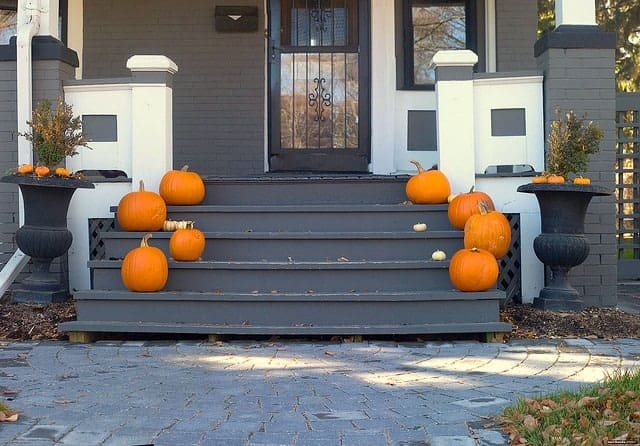 Halloween stairs