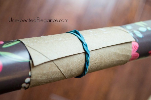 wrapping paper hack