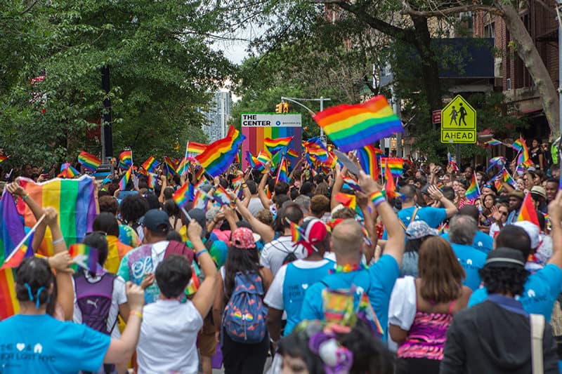 NYC pride parade