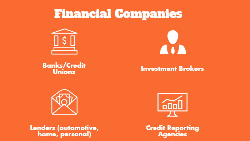Financial companies