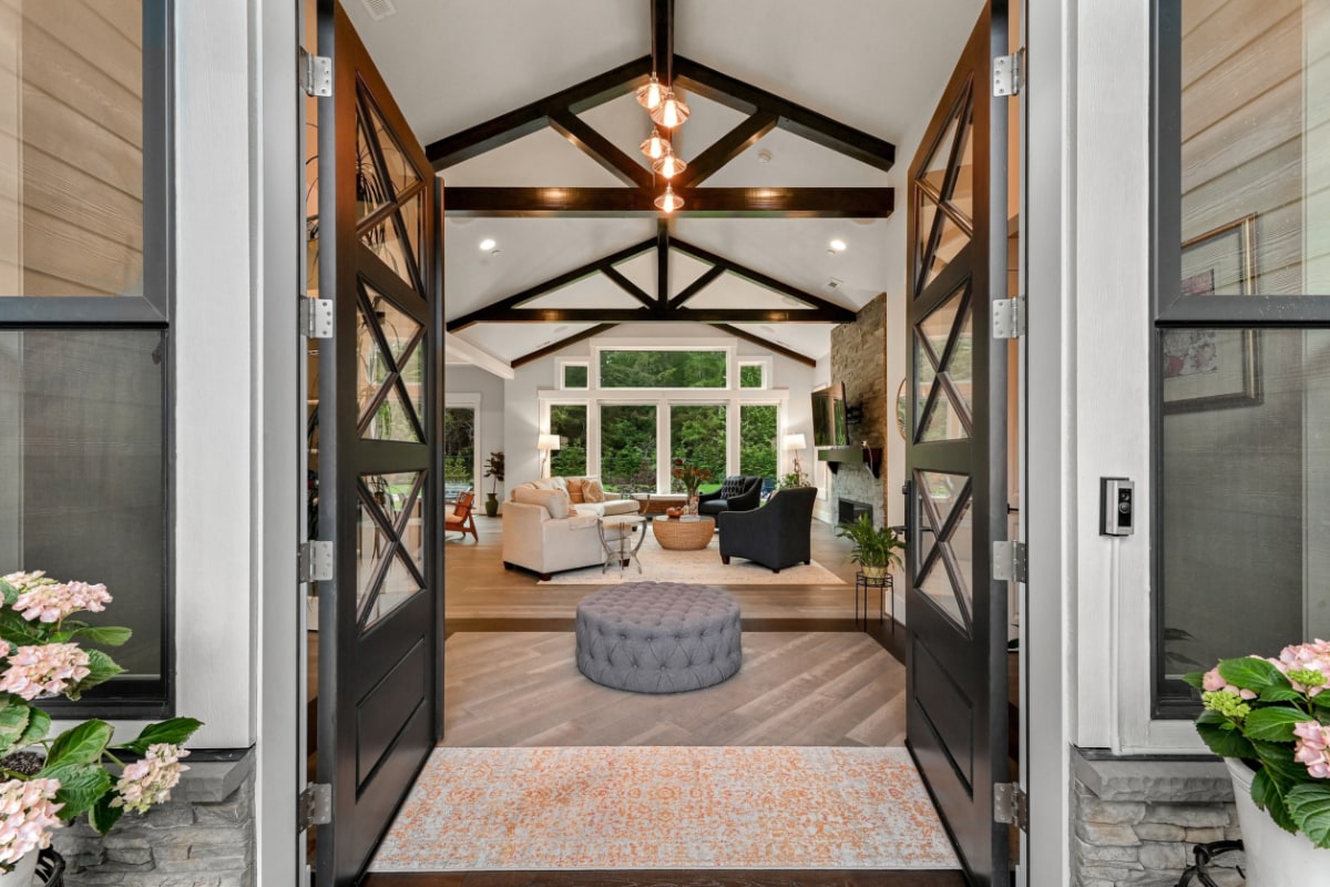 A stunning entryway