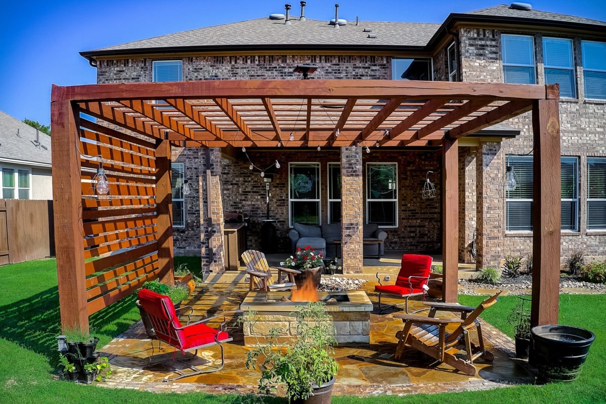 Add privacy to your backyard oasis