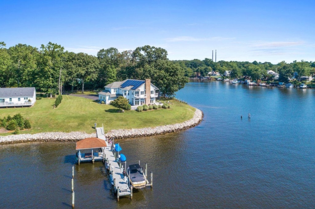 A waterfront home is considered a great location and is one factor that impacts a home's resale value