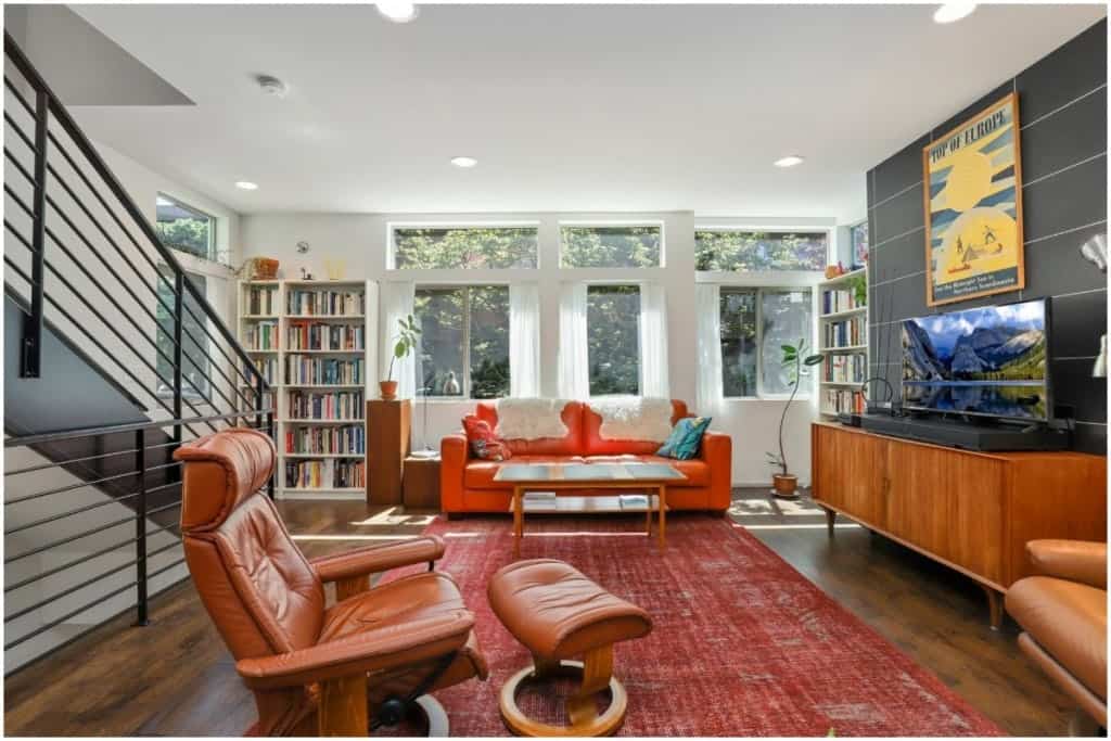 colorful living room