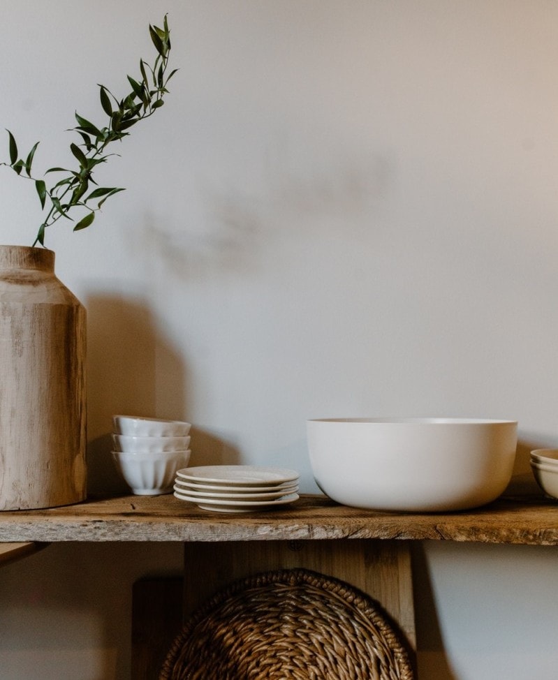Decorate your home with ceramics to bring texture and personality