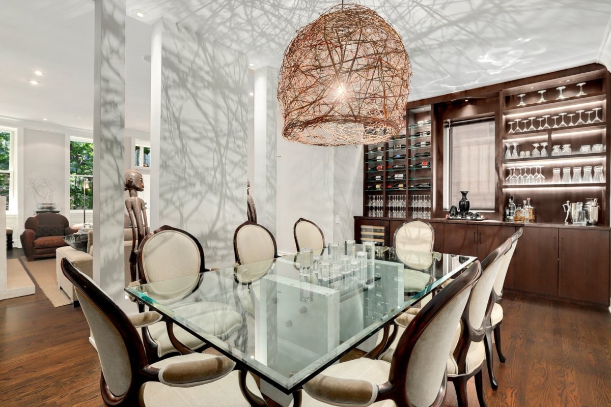 chandelier-dining-room-glass