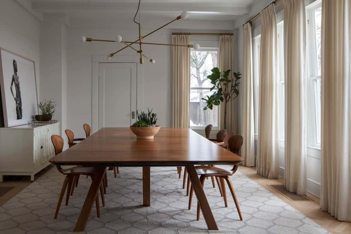 Modern dining room