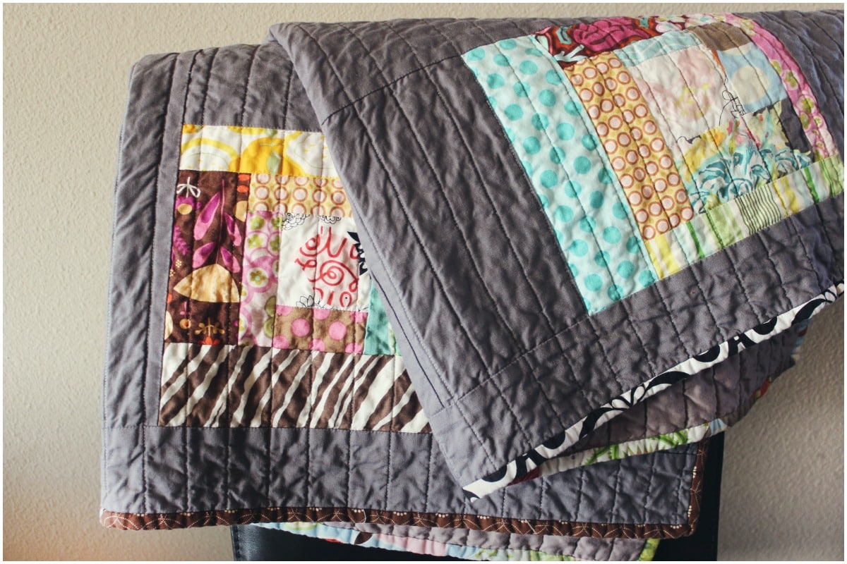 Colorful quilts
