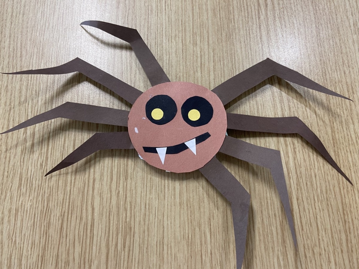 spider-craft-climbing-brown-color