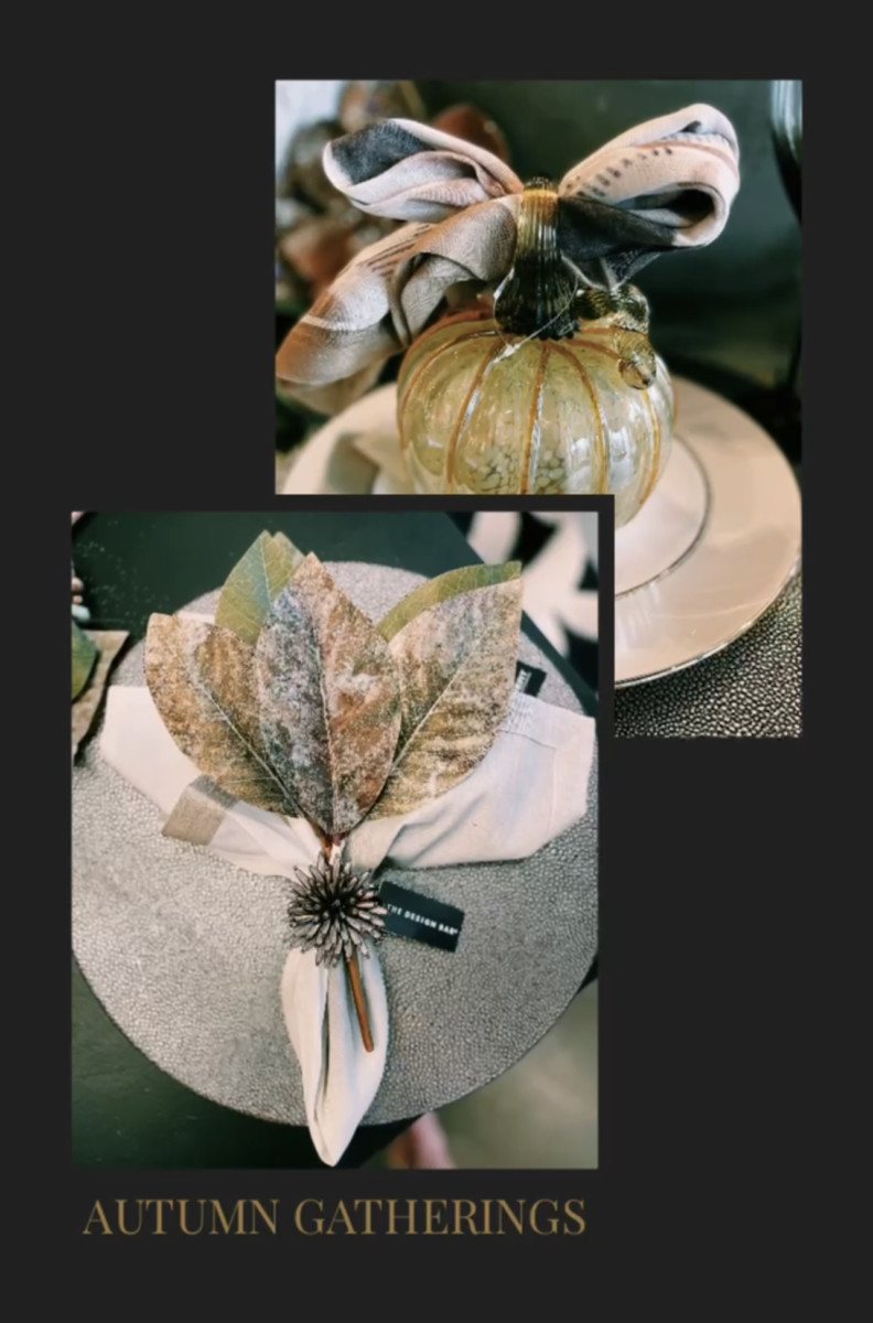 Design Bar Autumn Tablescape