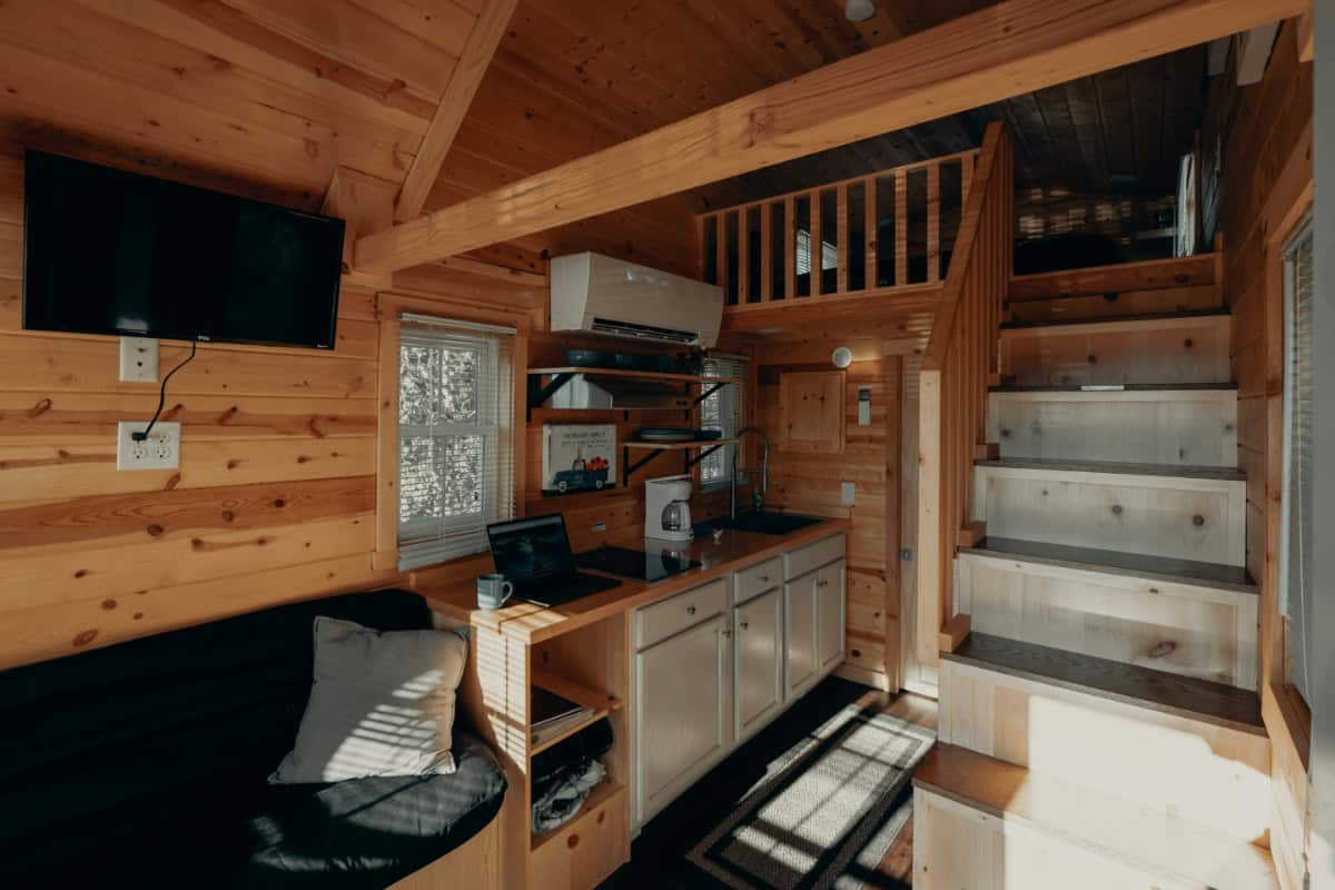 Tiny home kitchen
