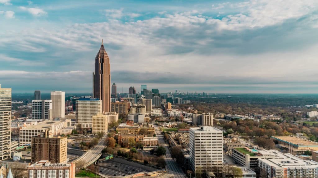 city view of atlanta