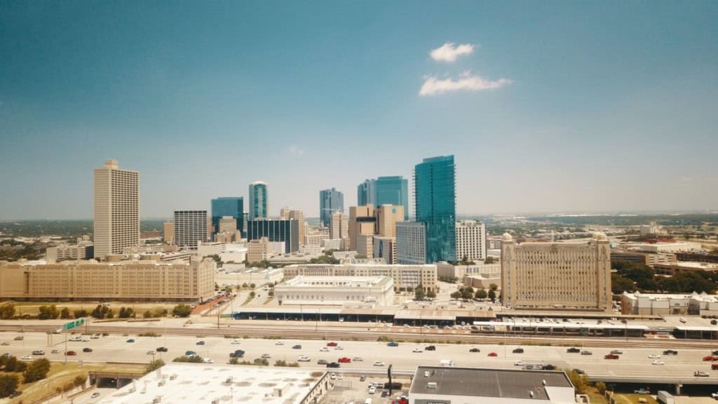 fort worth skyline in the daytime