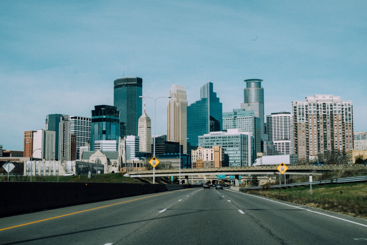 view of downtown minneapolis minnesota