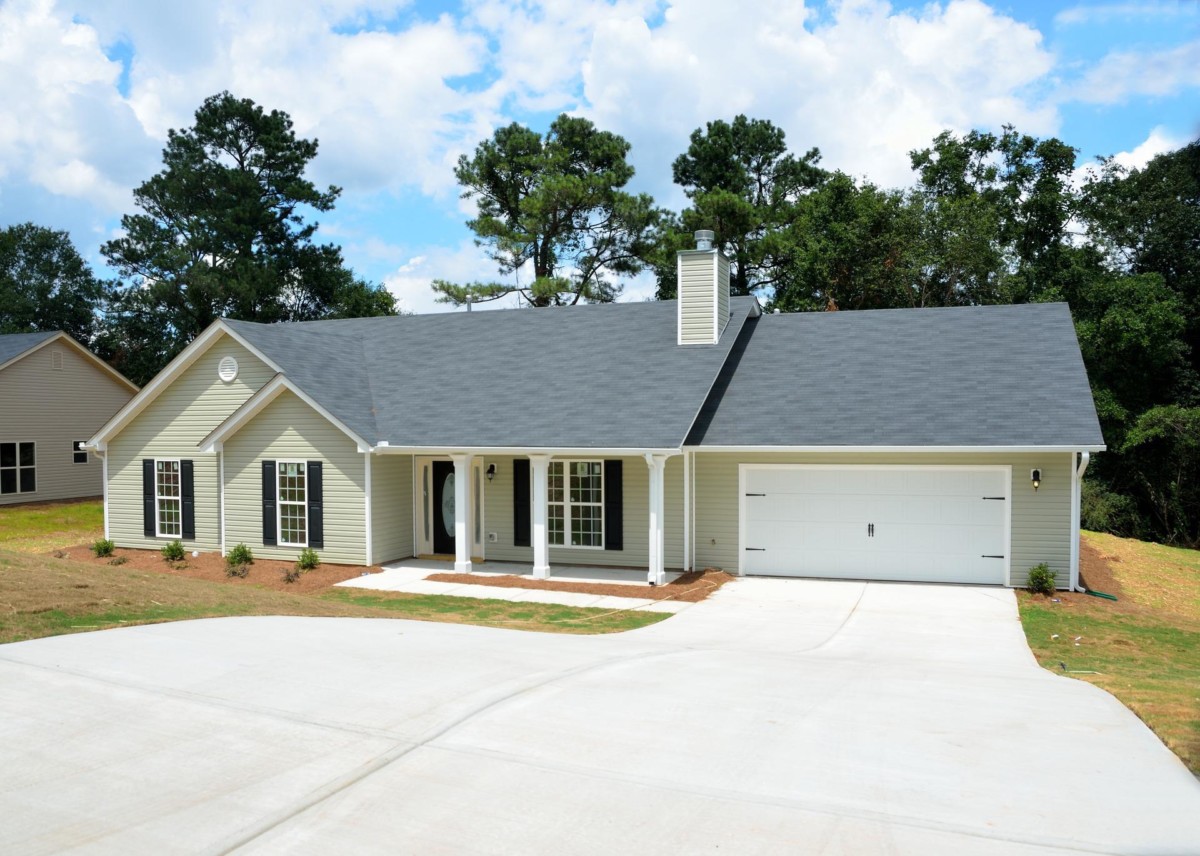 new construction ranch house