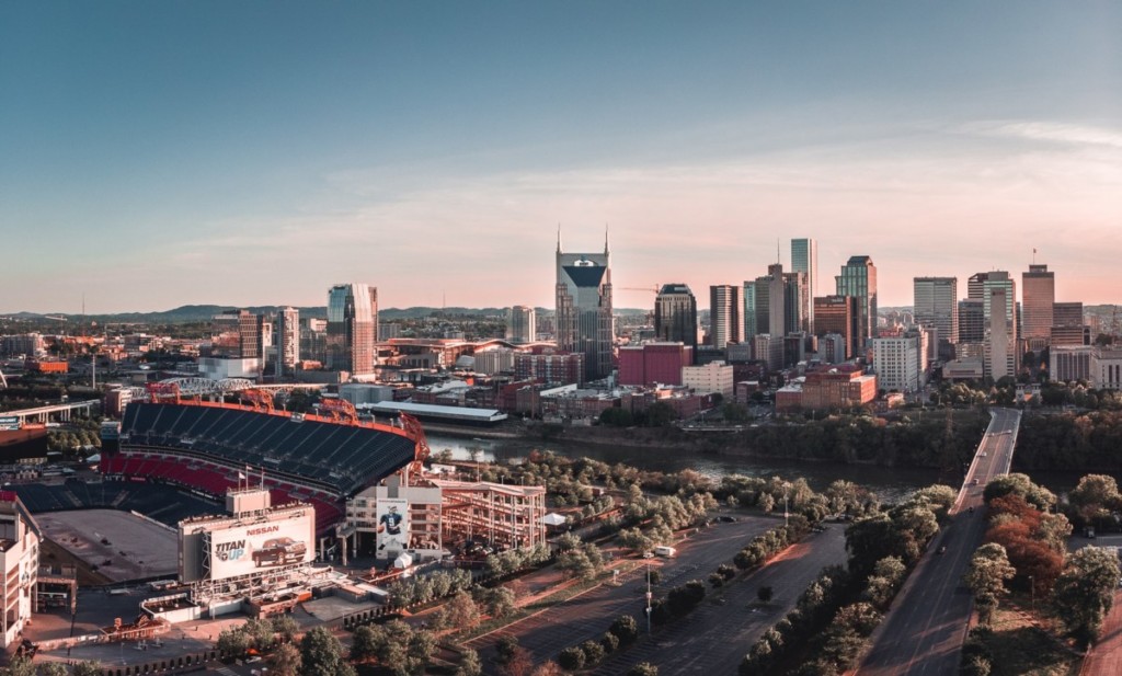 Nashville Tennessee skyline