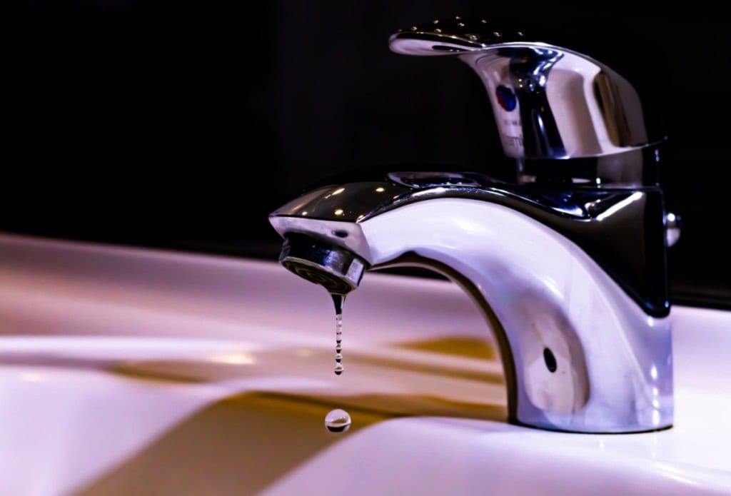 leaky water faucet