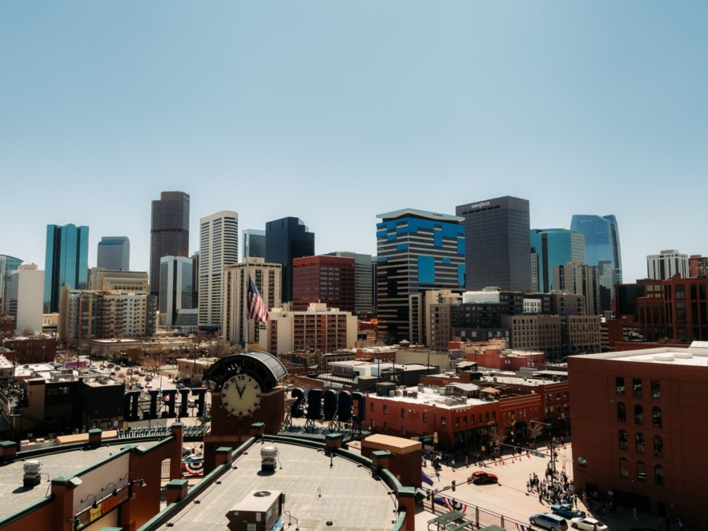 downtown denver skyline during the day