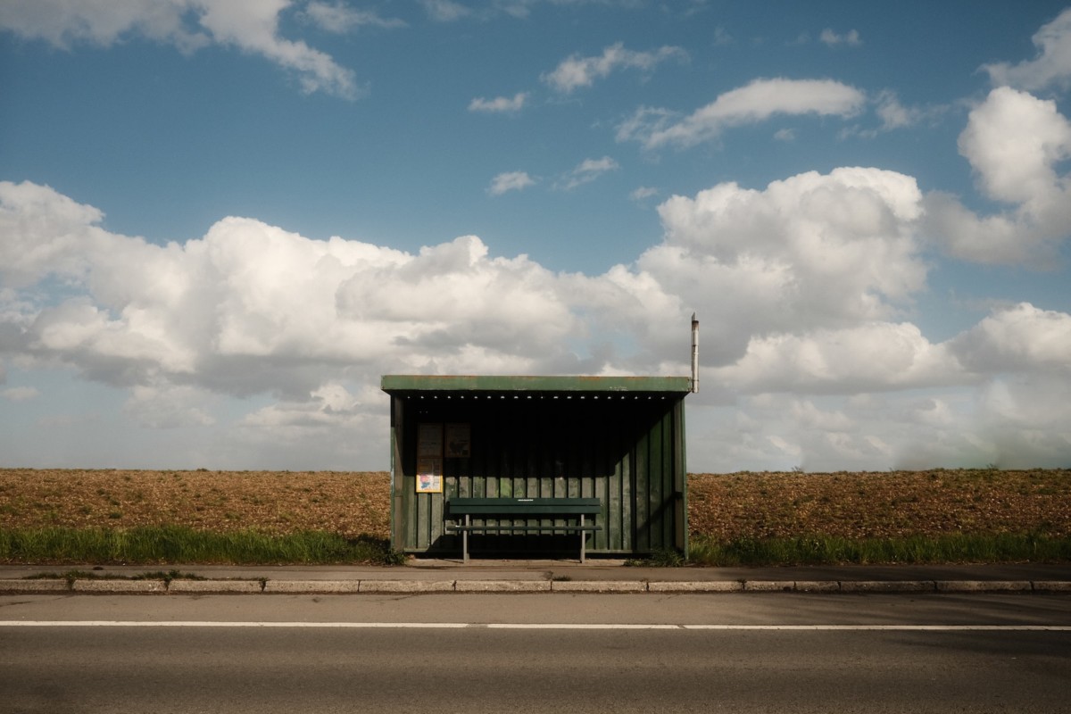 Rural bus stop