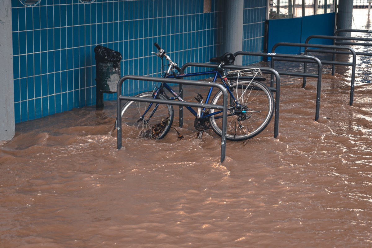 Flooded Bike