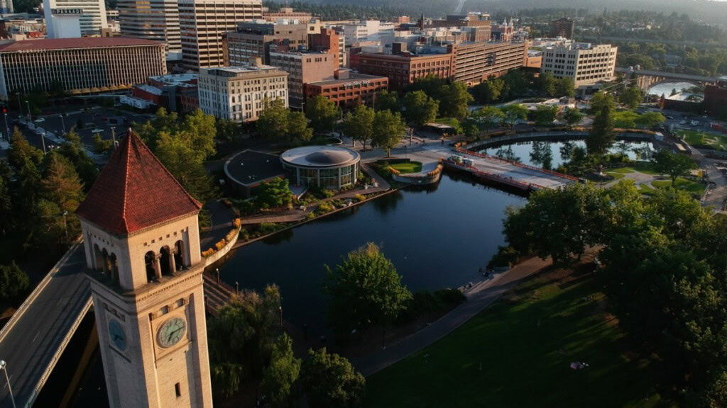 Spokane, WA river