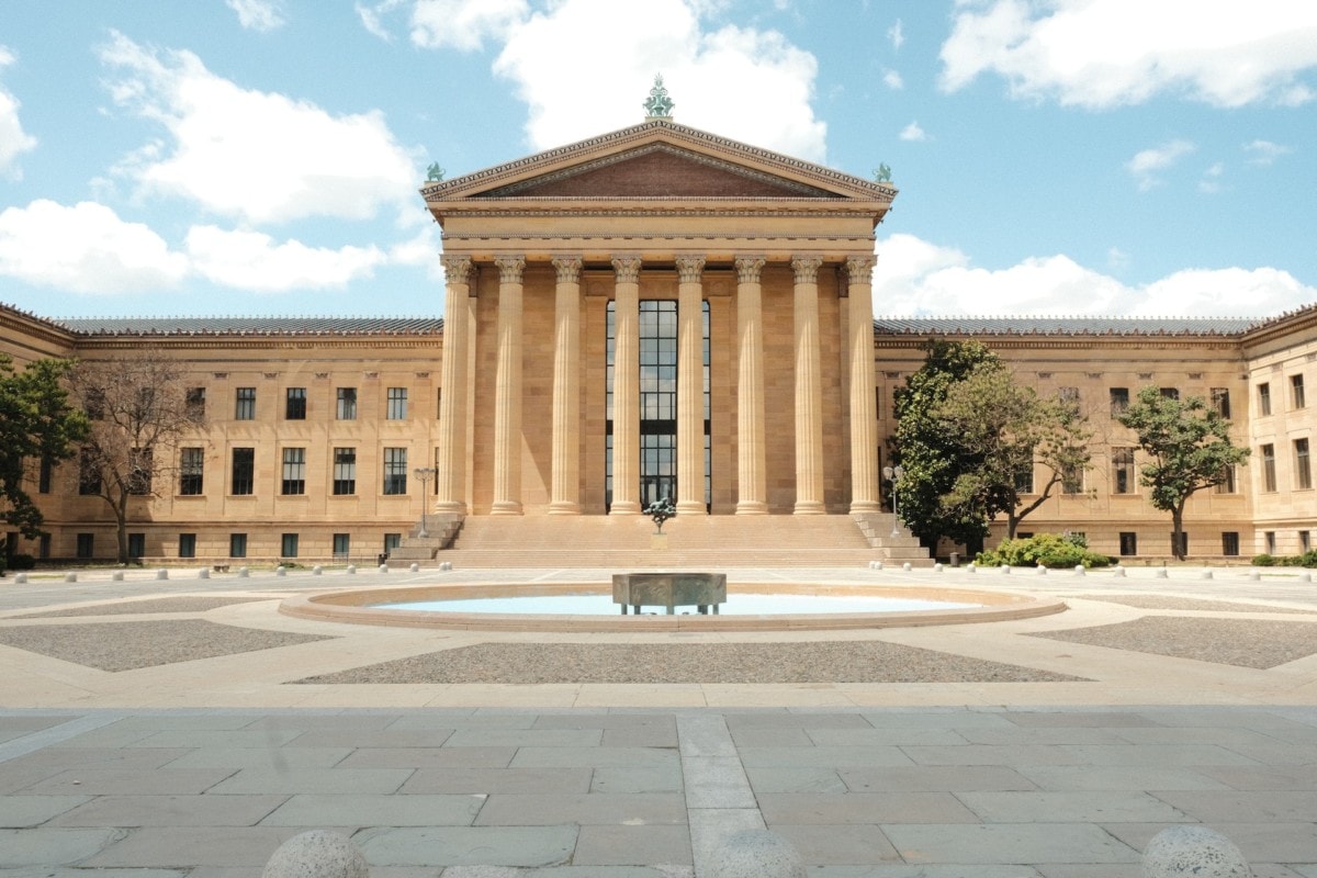 Philadelphia museum of art front