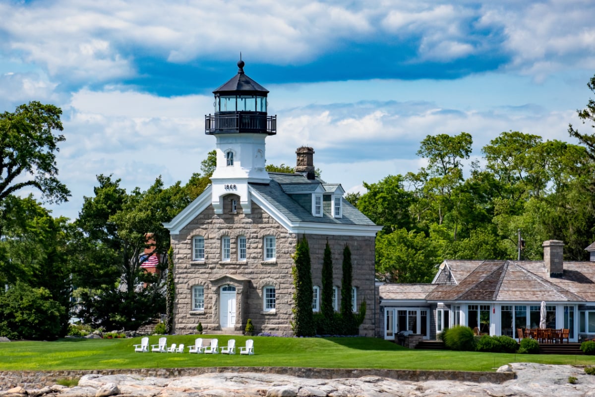 A lighthouse