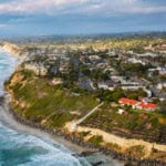 encinitas coast line with homes and ocean_getty