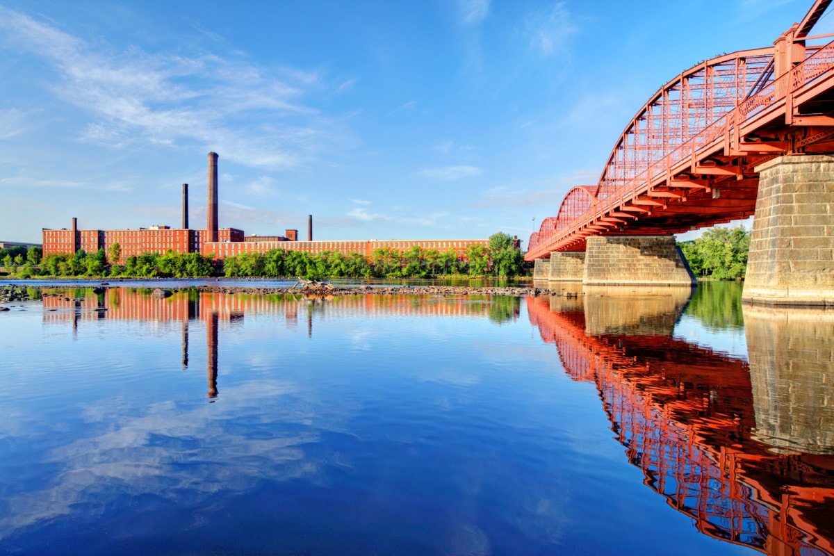 lowell massachusetts bridge and industrial area_getty