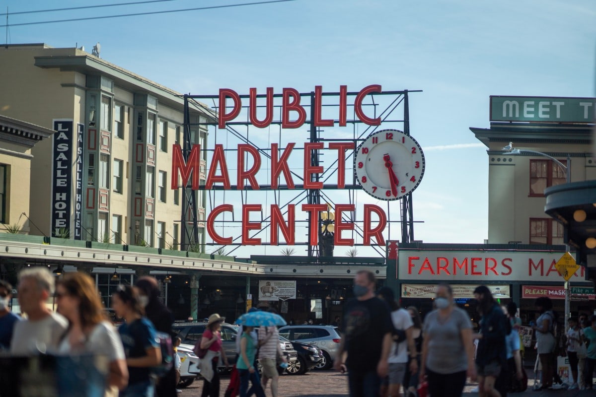 Pike Market in Seattle, WA
