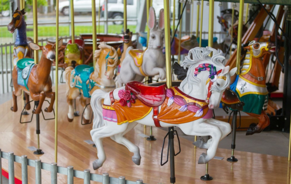 Carousel at Mill River Park