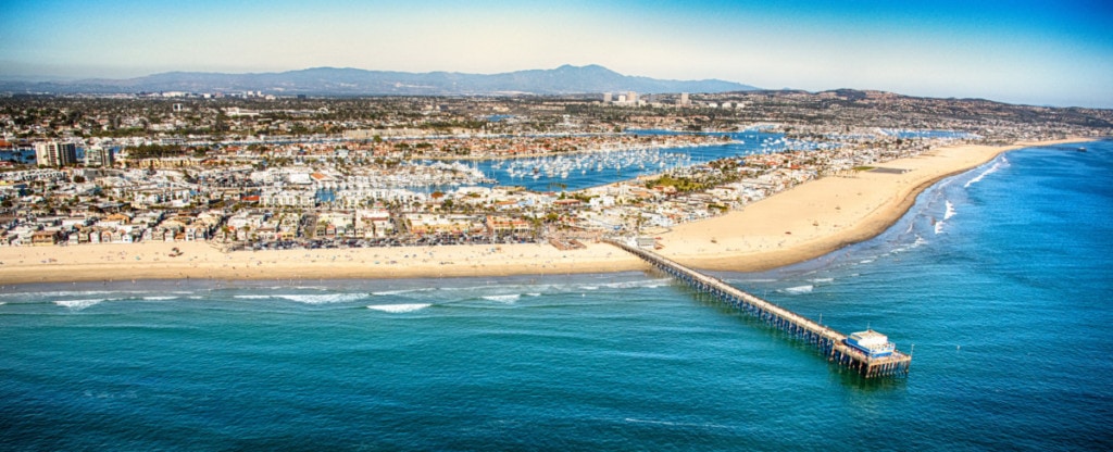 NortherOrange County California city of Newport Beach