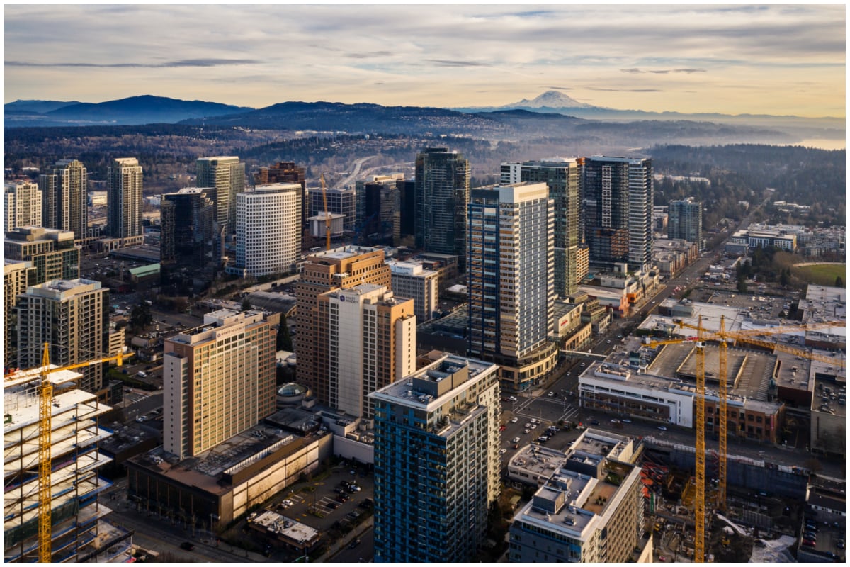 Bellevue downtown skyline