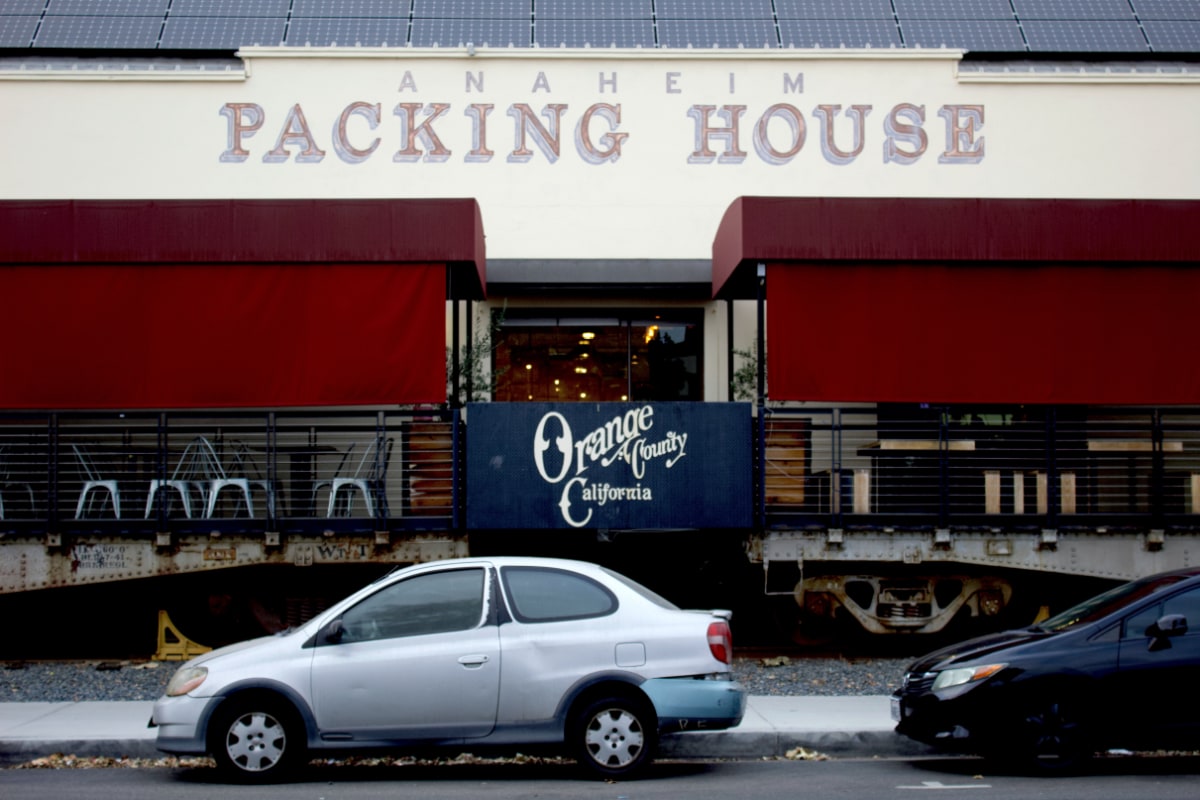 The front of the Anaheim Packing House