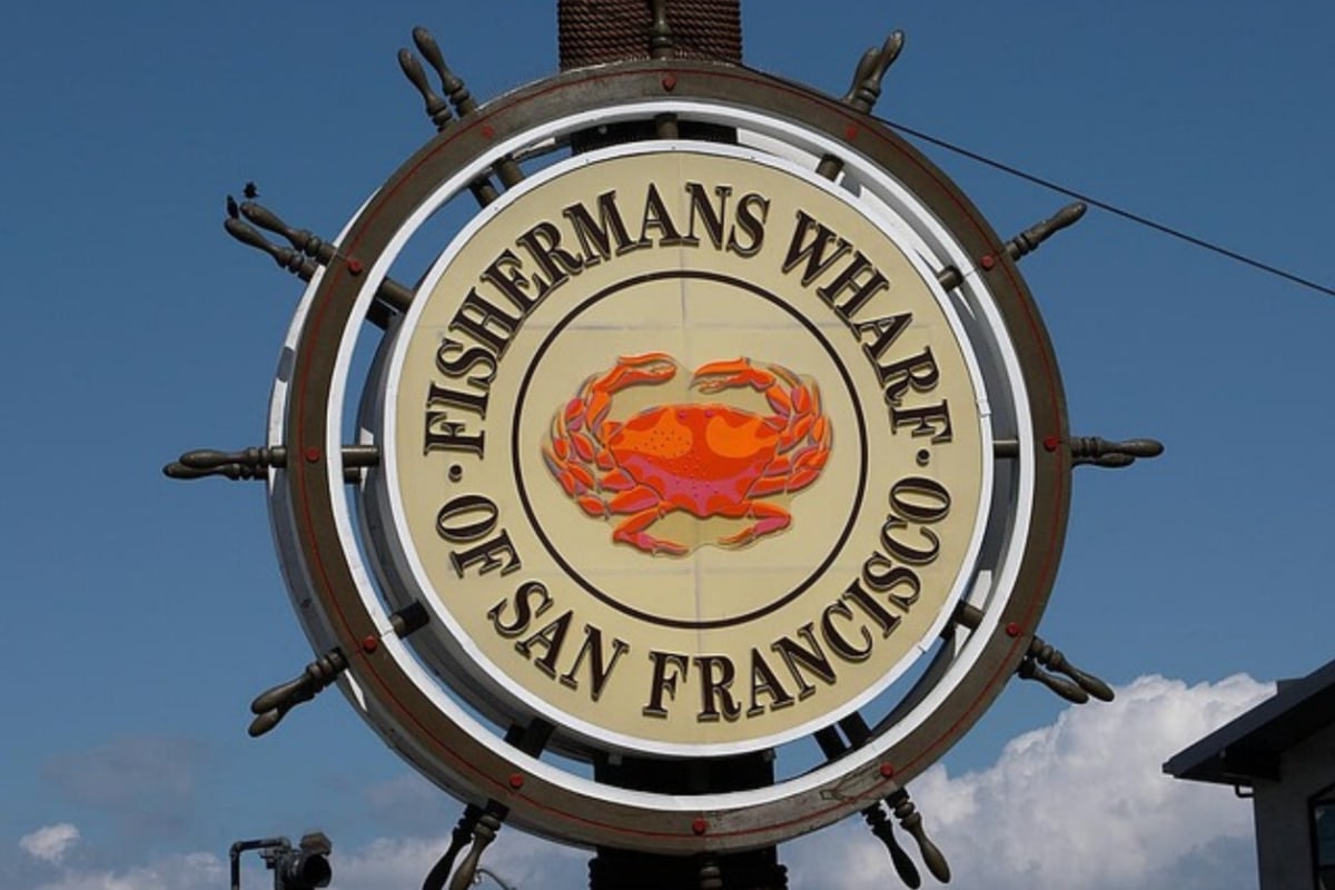 Fishermans Wharf Sign