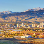 Reno, Nevada with mountains in the background_Getty