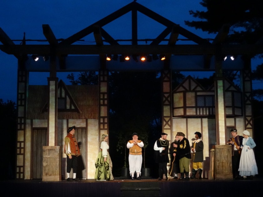 Shakespeare play at Curtain Call