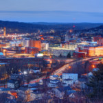 downtown waterbury connecticut at night_getty