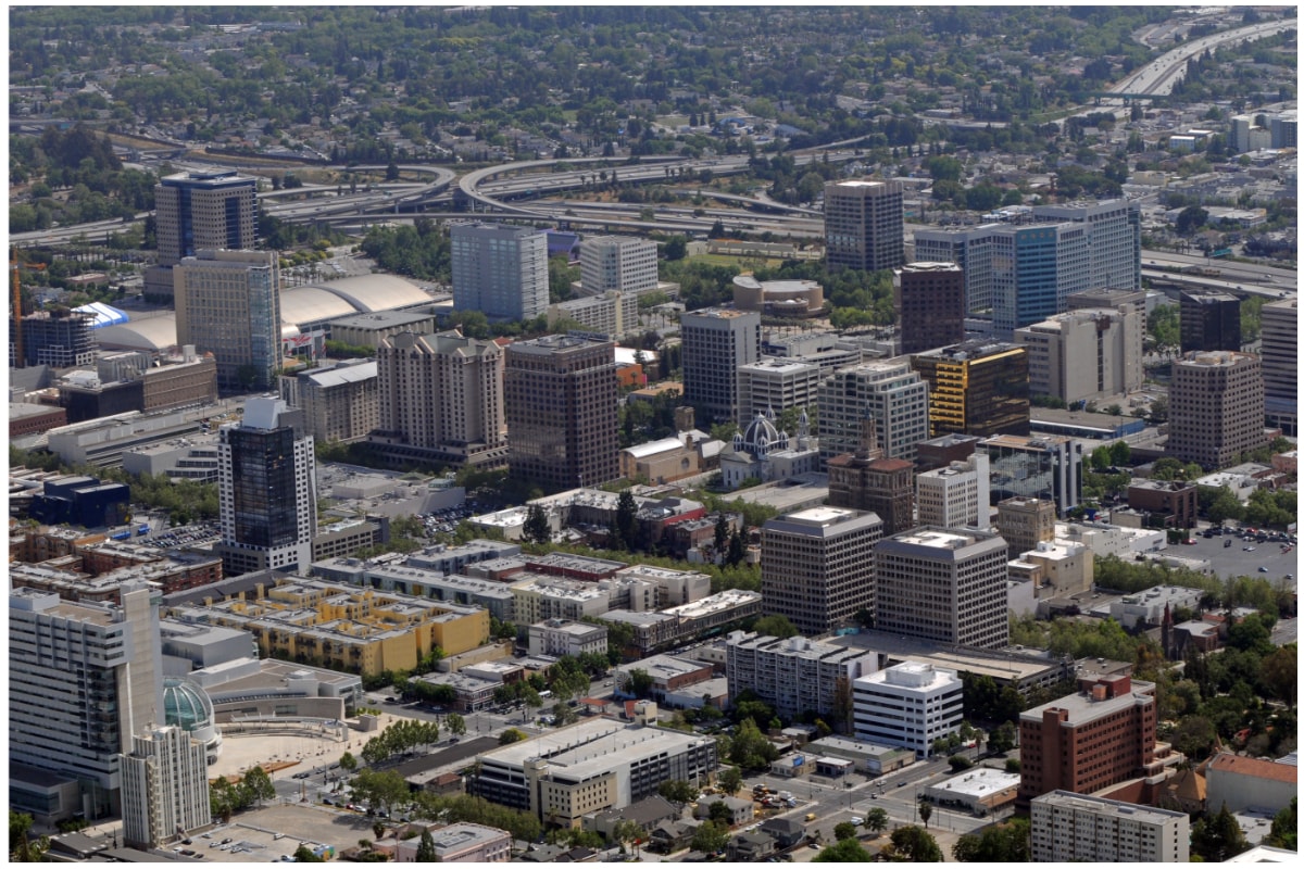 san jose skyline