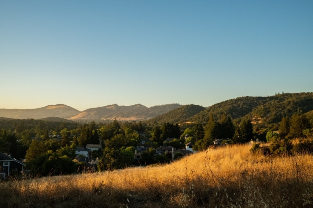 homes in the hills in santa rosa california