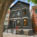 home in chicago with remodeling projects done to the exterior
