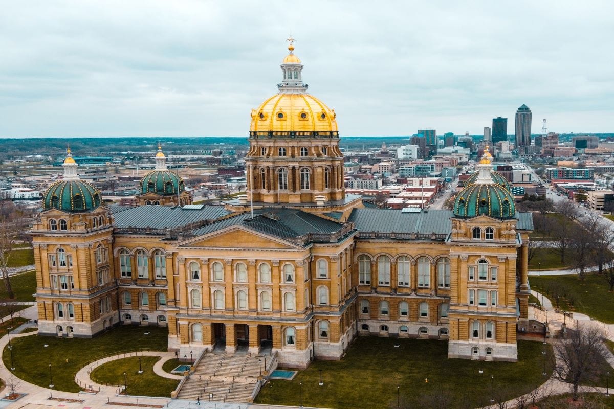 Des Moines, Iowa State Capitol