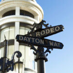 A view of the Rodeo Drive street sign in Beverly Hills. _ getty