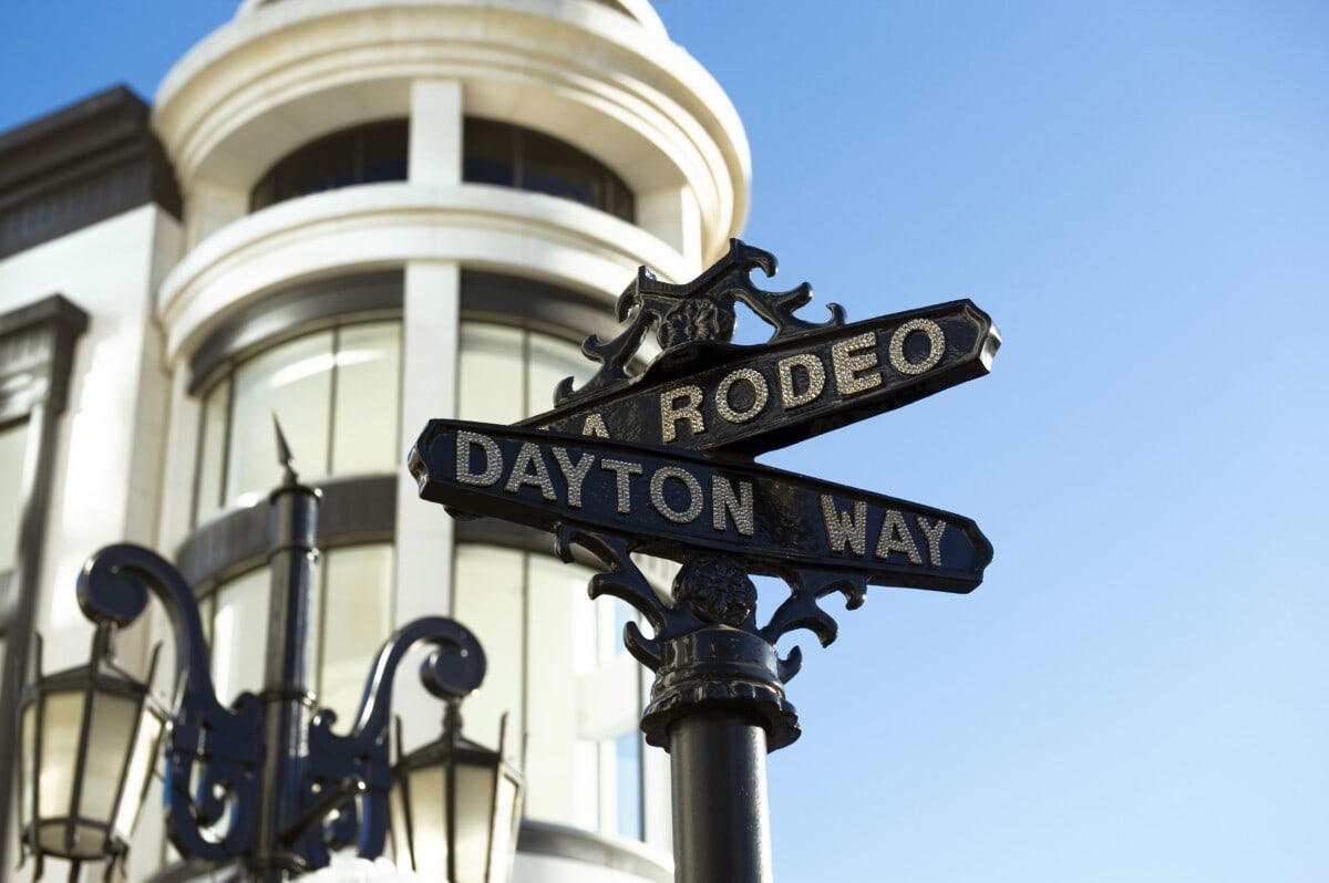 Rodeo Drive and Shopping in Los Angeles