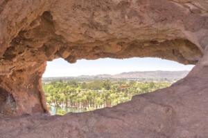 Papago Park's Hole-in-the-Rock Phoenix view