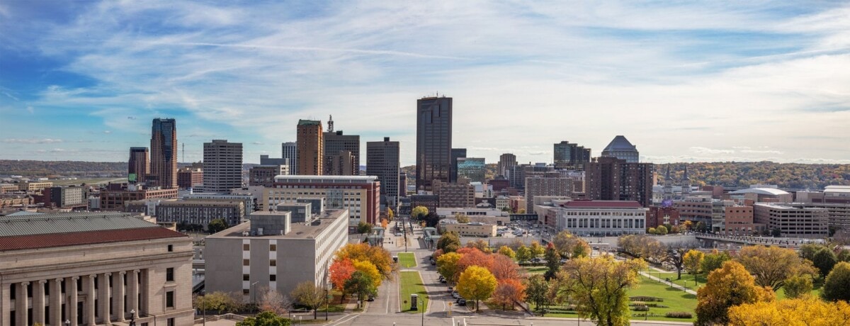 Autumn, from the capitol building