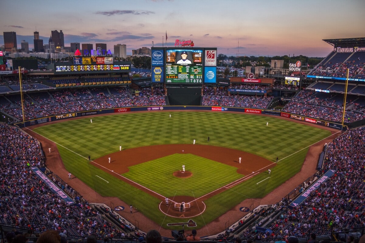 Baseball field in Atlanta, GA